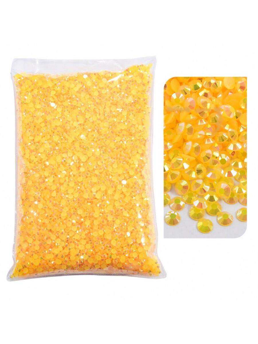 Resin Art Quantity - เรซิ่นรูปทรงแบนสีชมพู ไม่ใช่แบบติดด้วยความร้อน จำนวนมาก ขายส่ง สำหรับงานฝีมือ DIY