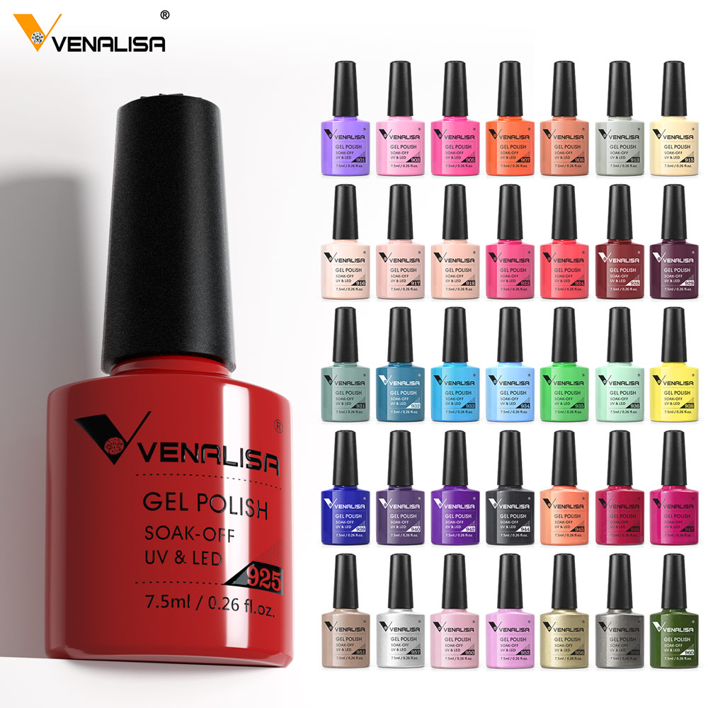Resin Art Varnish - VENALISA เล็บเจลกึ่งถาวร Gellack เล็บ Art Salon