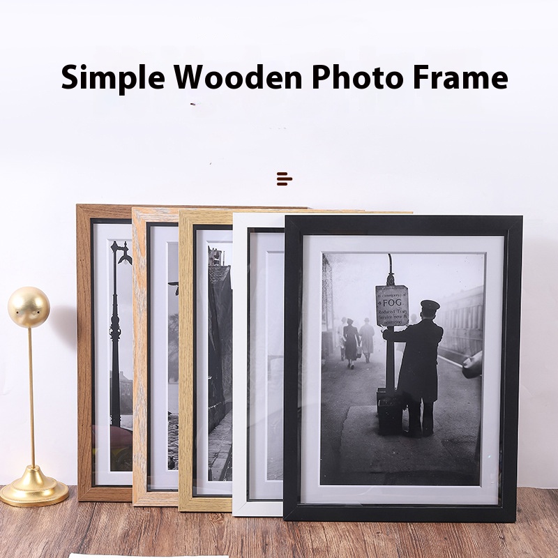 Resin Art Stand - กรอบรูปไม้ขนาดใหญ่สำหรับโปสเตอร์ 4K 8K - กรอบรูปขนาด A3