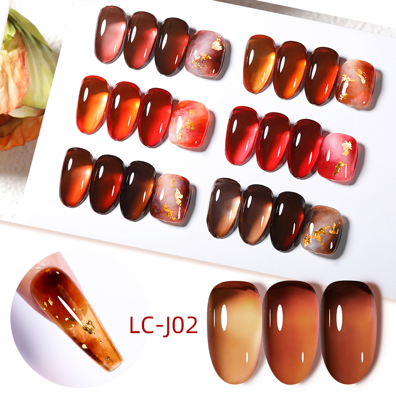 LILYCUTE 7ML Jelly Amber เจลเล - Resin Art Varnish บทวิจารณ์และราคา