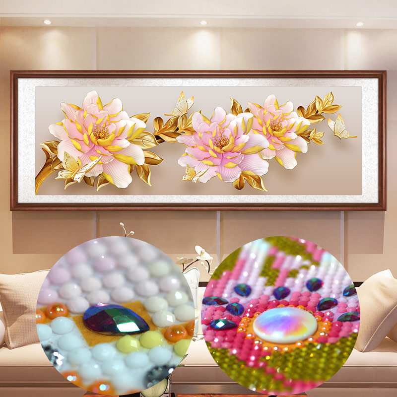 Full 5D DIYรูปพิเศษภาพวาดเพชรเ - Resin Art Youtube บทวิจารณ์และราคา