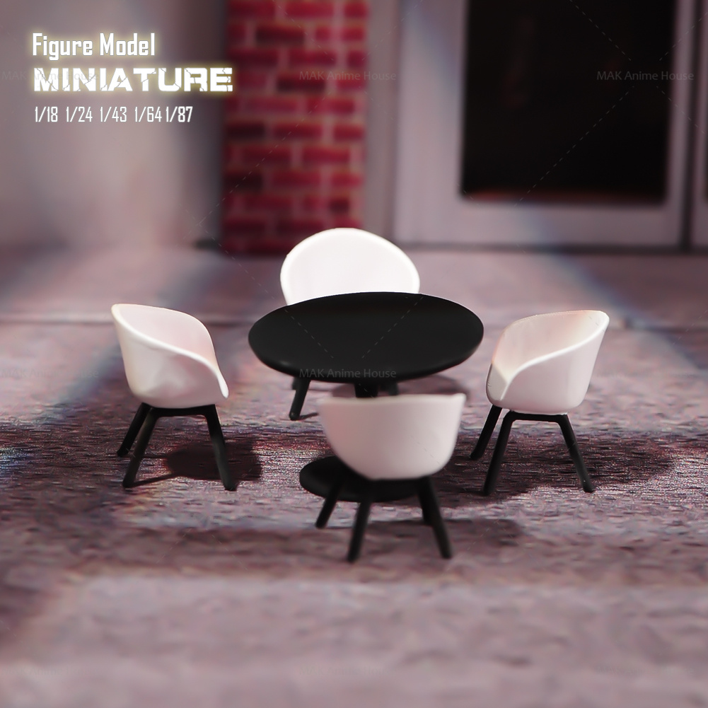 Miniatures ตัวเลข 1/87 1/64 1/ - Resin Art Coffee Table บทวิจารณ์และราคา