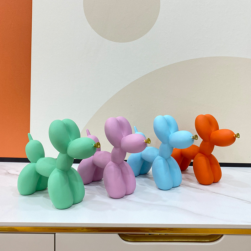 แปลกน้ํา-โอนบอลลูนสุนัขประติมา - Resin Art Stand บทวิจารณ์และราคา