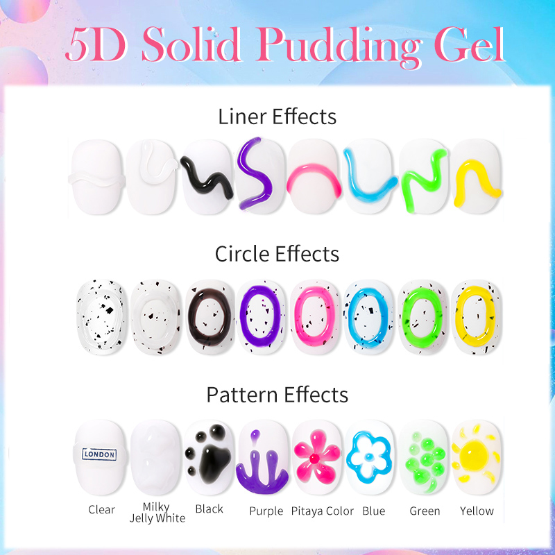 LILYCUTE 10ml 5D Solid พุดดิ้ง - Resin Art Youtube บทวิจารณ์และราคา
