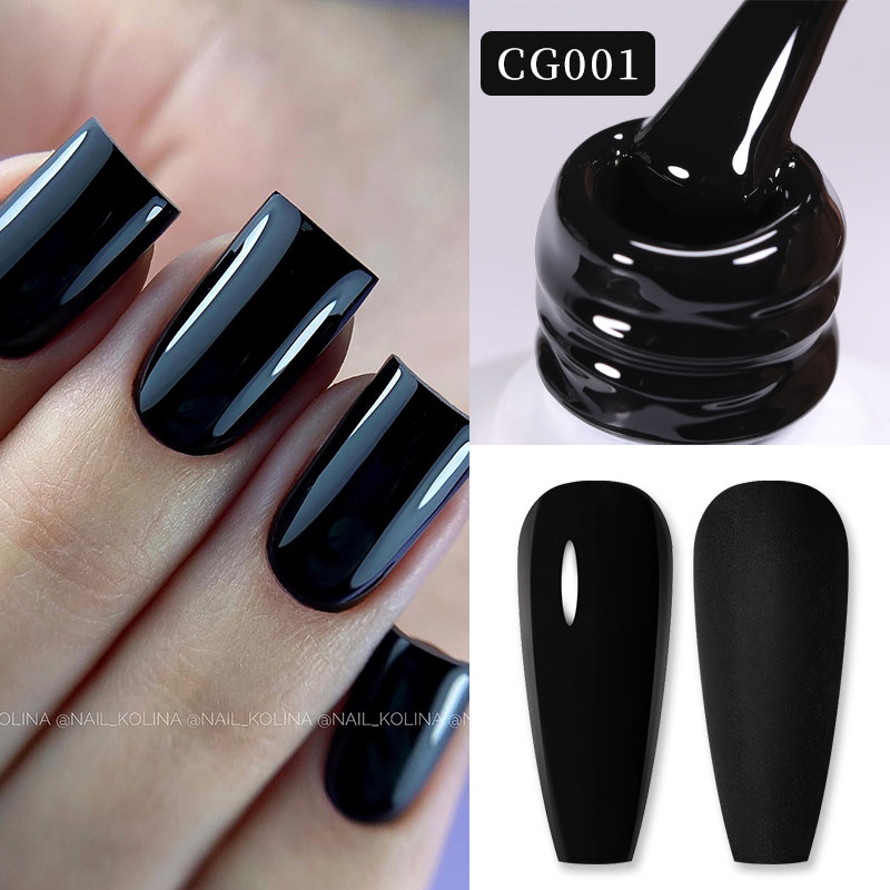 BORN PRETTY ชุดยาทาเล็บเจลสีดำ - Resin Art Varnish บทวิจารณ์และราคา