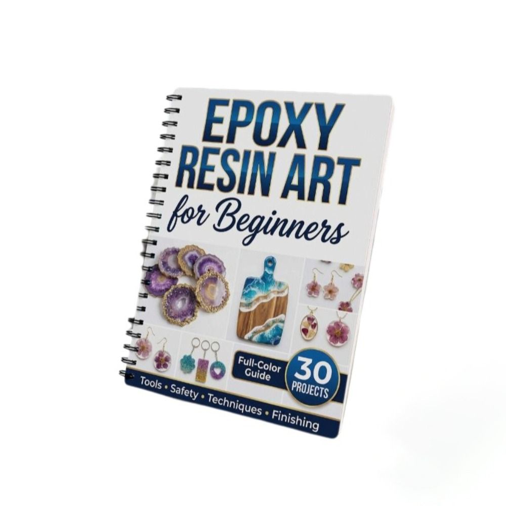 คู่มือศิลปะเรซินอีพ็อกซี่แบบที - Resin Art Guide Book บทวิจารณ์และราคา