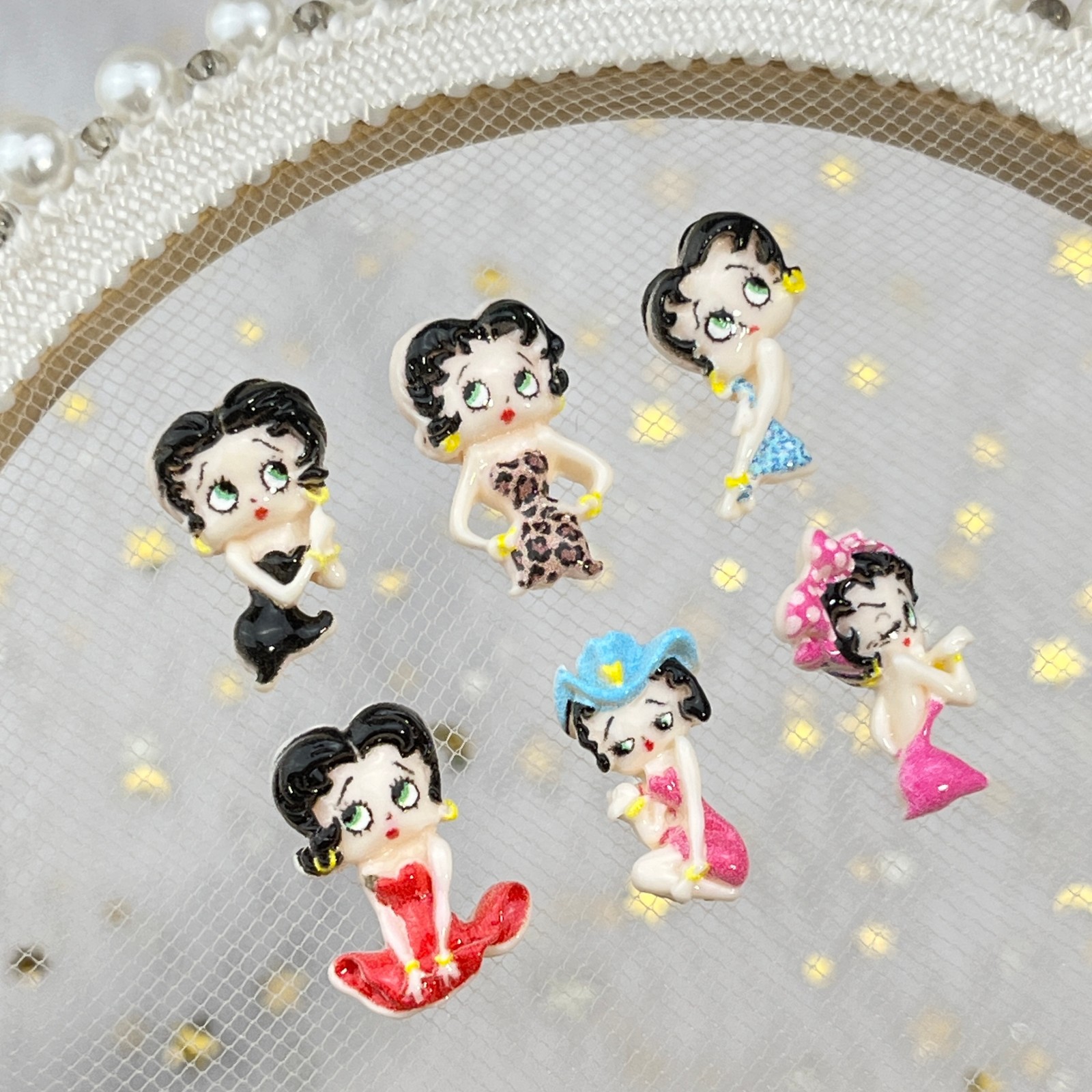 100 ชิ้น อุปกรณ์ตกแต่งเล็บลายก - Resin Art Diy บทวิจารณ์และราคา