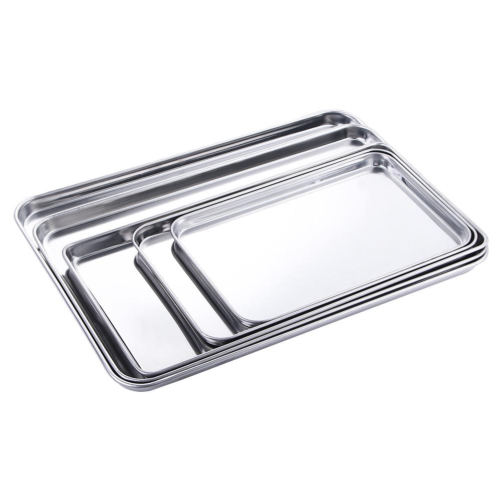 ถาดอบขนมปัง ขนมอบ ผลไม้ สแตนเล - Tray Mold Rectangle บทวิจารณ์และราคา