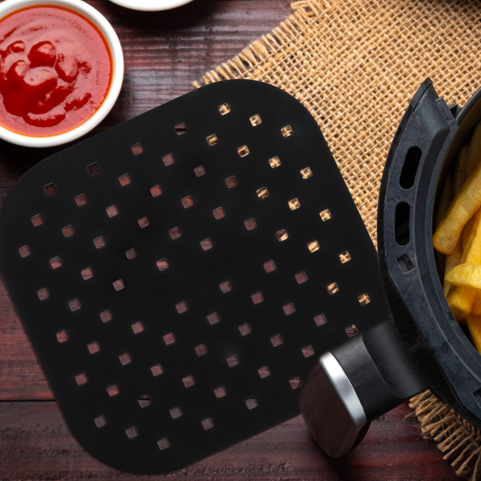แผ่นรองซิลิโคนสำหรับหม้อทอดไร้ - Tray Mold Rectangle บทวิจารณ์และราคา