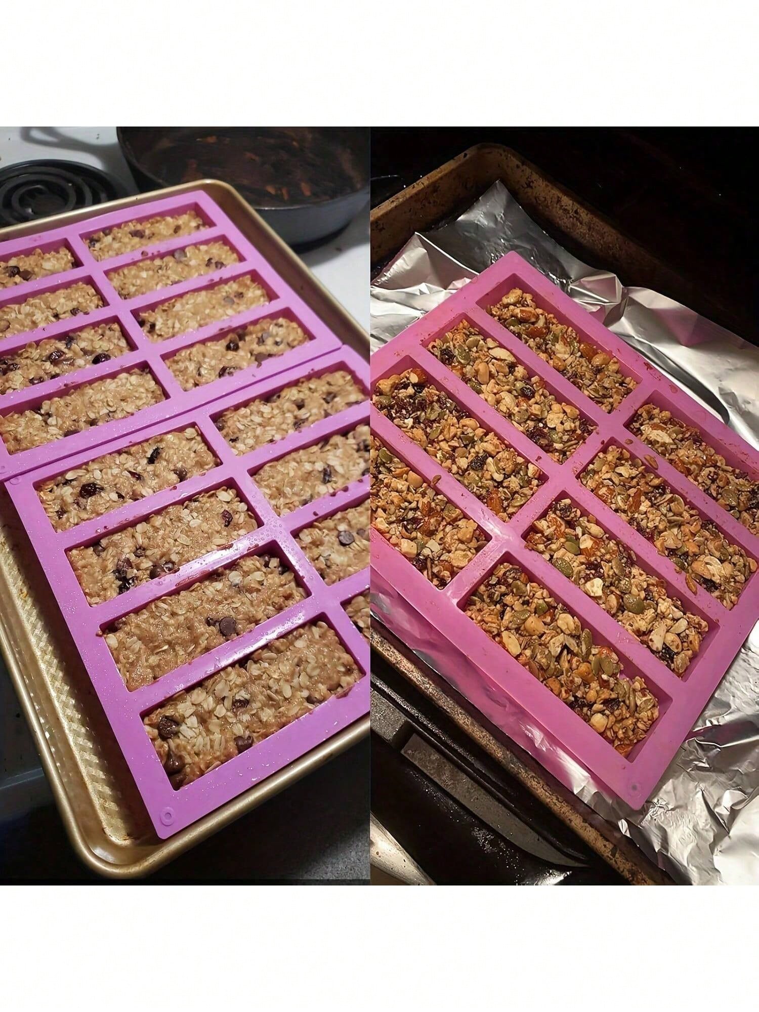 แม่พิมพ์ซิลิโคนสำหรับทำแกรโนล่ - Tray Mold Rectangle บทวิจารณ์และราคา