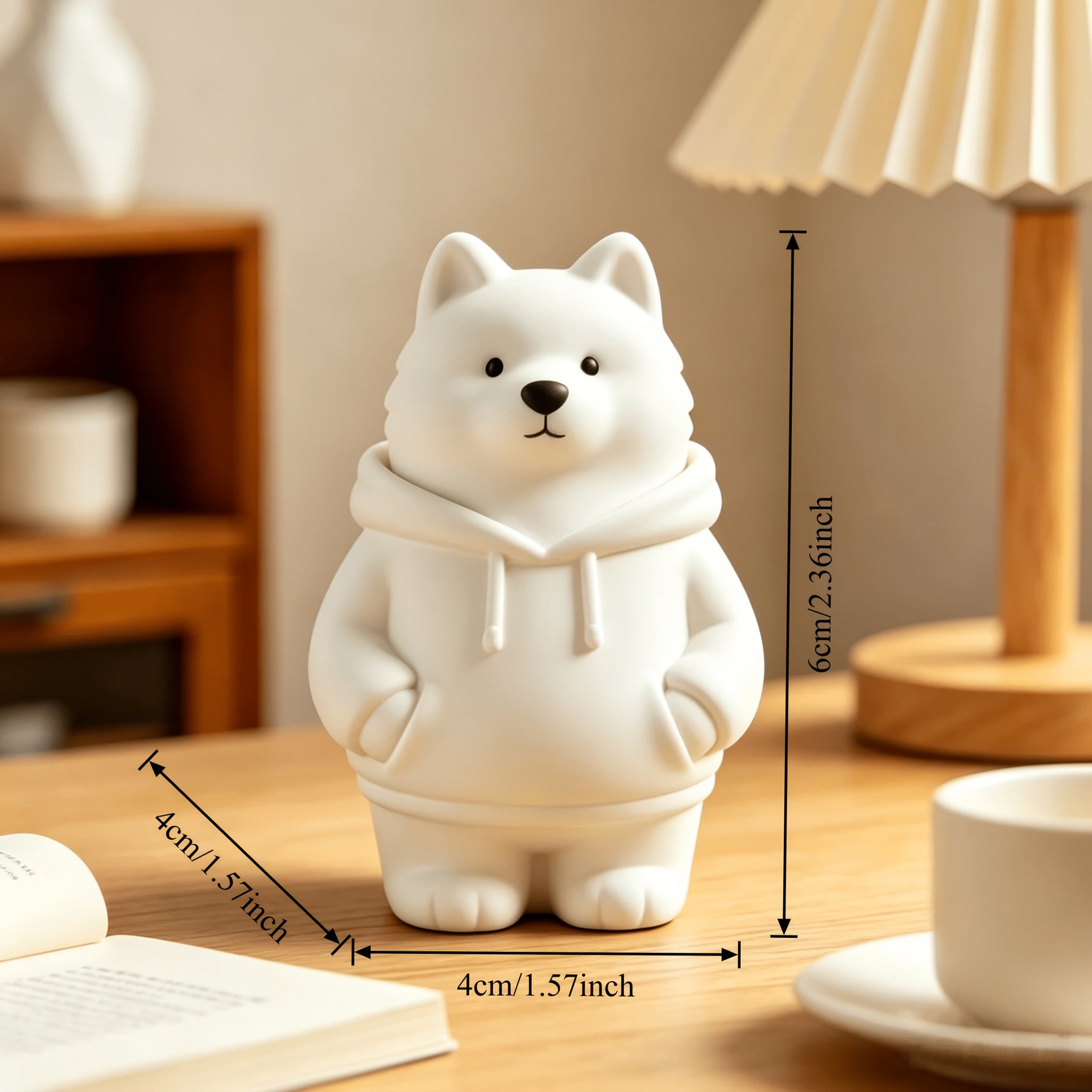 ฮู้ดดี้พิมพ์ 3 มิติ รูปสุนัขพั - Resin Art Coffee Table บทวิจารณ์และราคา