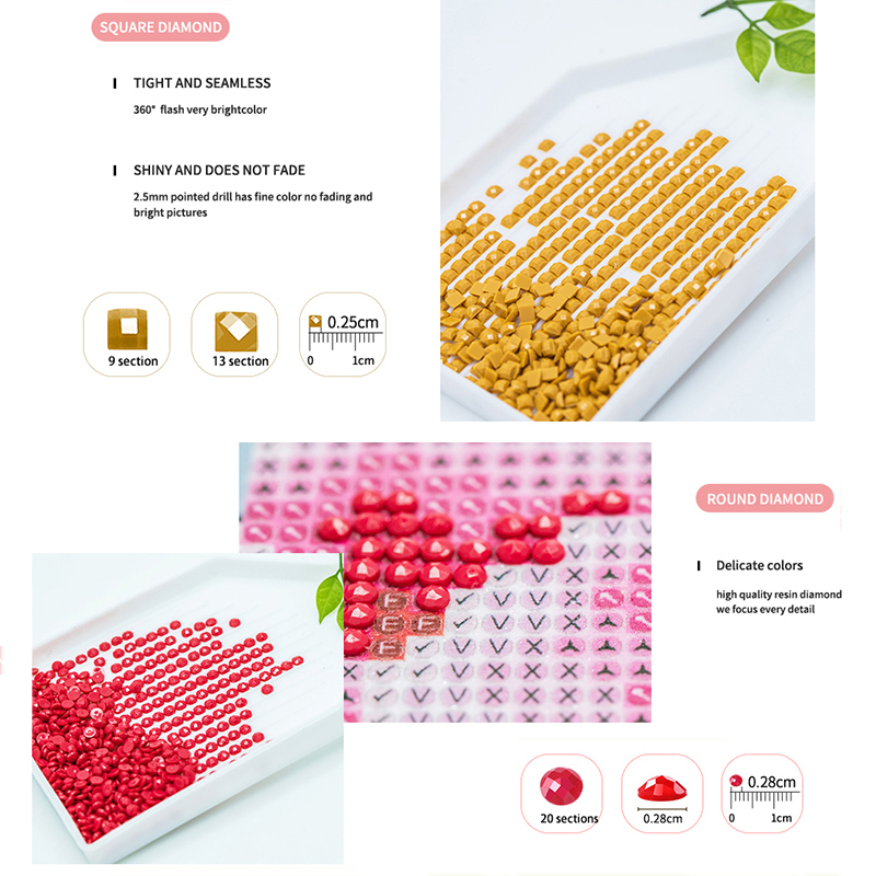 Sdoyuno ชุดโมเสกเพชรแบบทำมือชุ - Resin Art Guide Book บทวิจารณ์และราคา