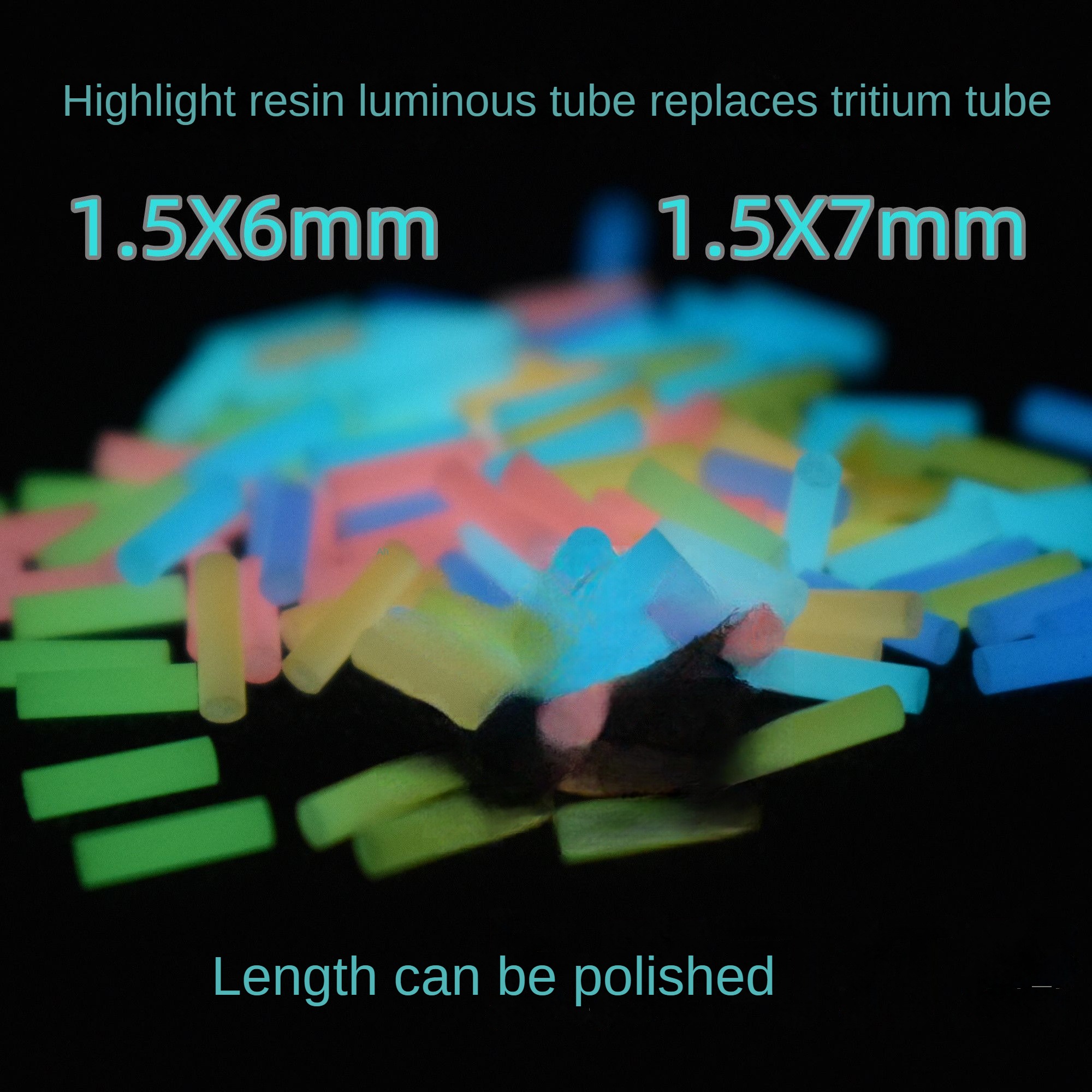 ไม่ใช่ไทรเทียม1.5 × 6มม. 1.5x7 - Resin Art Youtube บทวิจารณ์และราคา