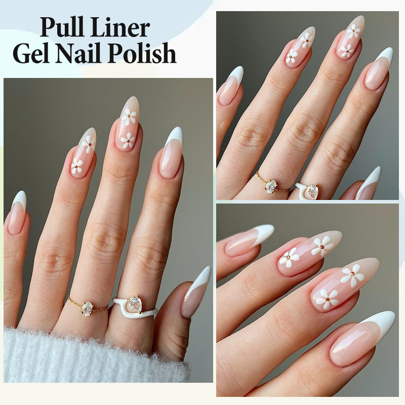 LILYCUTE 5ml สีขาวสีดํา Liner  - Resin Art Varnish บทวิจารณ์และราคา