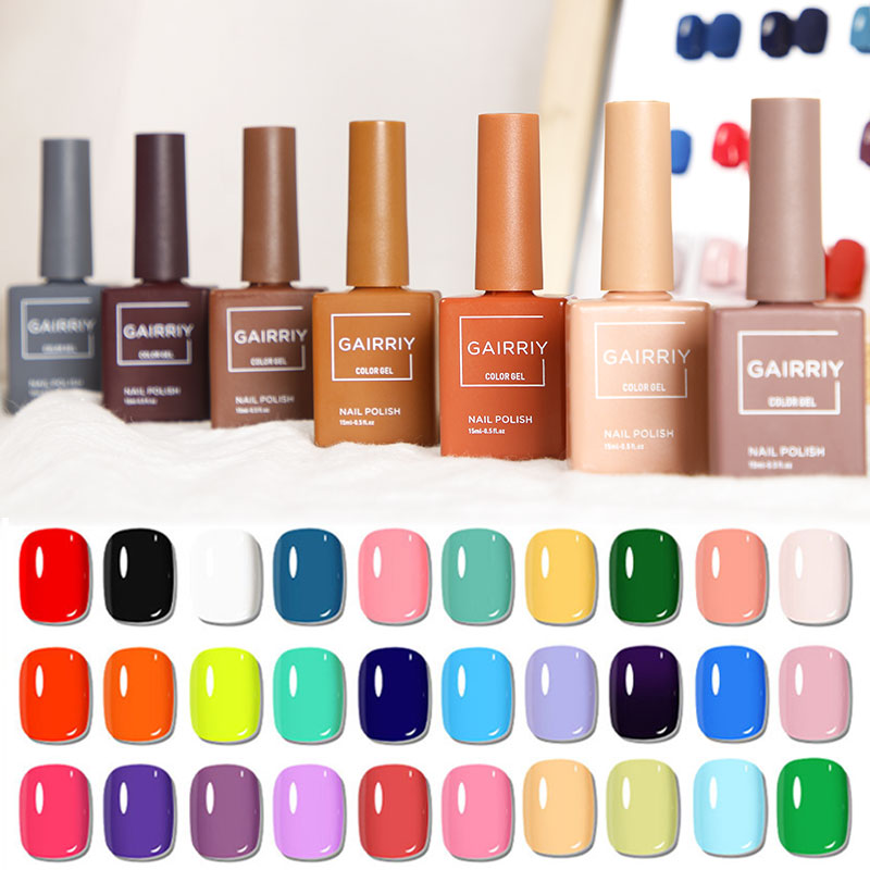 Gairriy เจลเล็บ 120 สี UV ถาวร - Resin Art Varnish บทวิจารณ์และราคา
