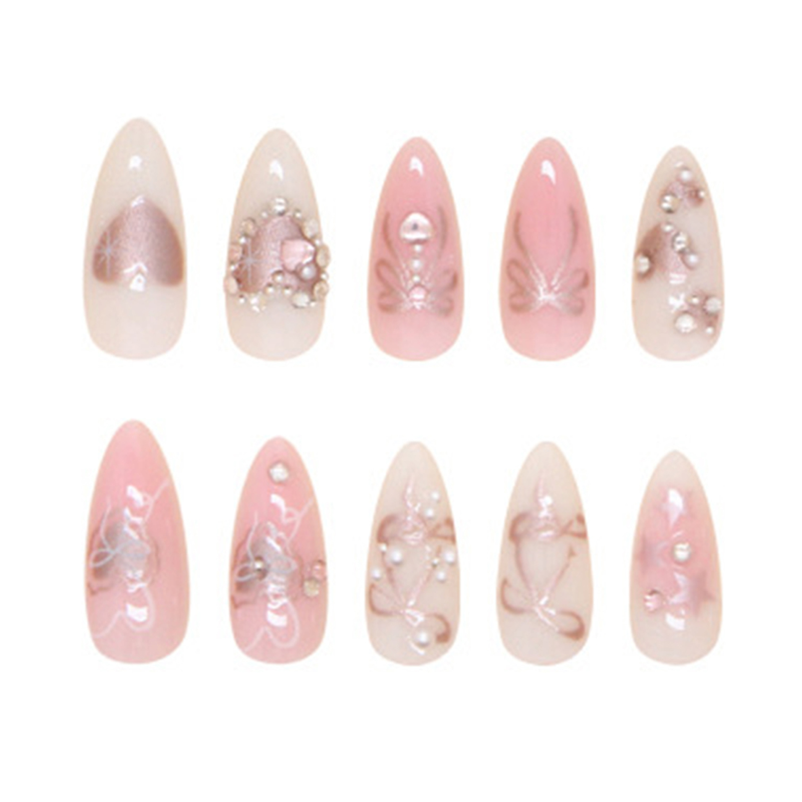 เล็บปลอมติดง่ายสำหรับงานแต่งงา - Resin Art Easy บทวิจารณ์และราคา