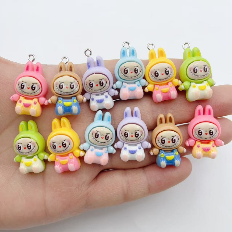 ชาร์มเรซิ่นรูปบ้านกระต่ายสตรอว - Resin Art Calligraphy บทวิจารณ์และราคา