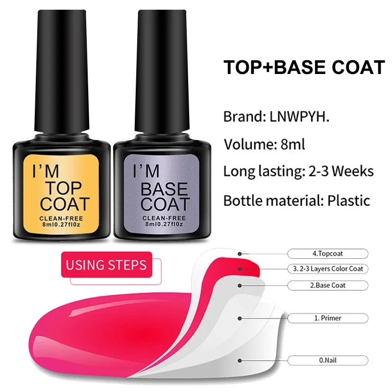 4 ชิ้น/เซ็ต Top Coat และ Base  - Resin Art Varnish บทวิจารณ์และราคา