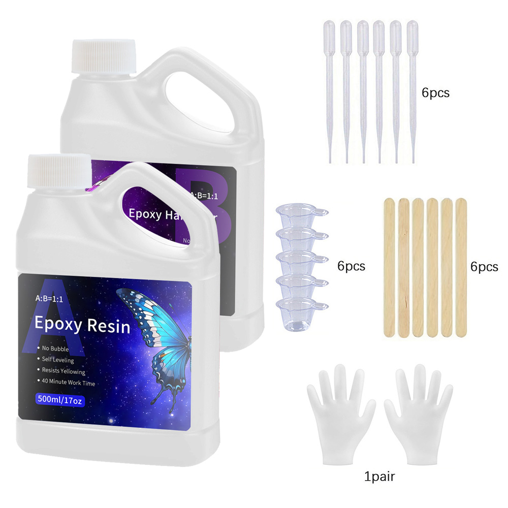 อัพเกรดใหม่ 1:1 อีพ็อกซี่เรซิ่ - Resin Art Easy บทวิจารณ์และราคา