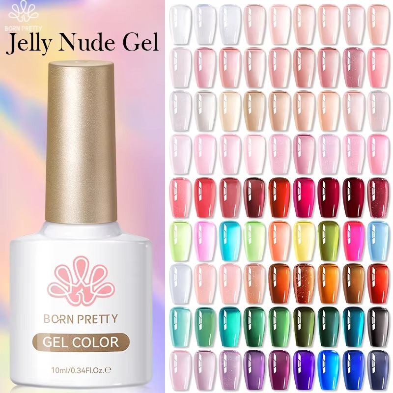 BORN PRETTY เจลทาเล็บสีนู้ดแบบ - Resin Art Varnish บทวิจารณ์และราคา