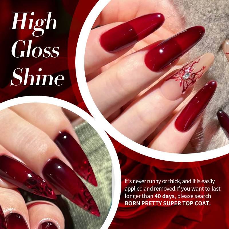 BORN PRETTY เจลทาเล็บสีนู้ดแบบ - Resin Art Varnish บทวิจารณ์และราคา