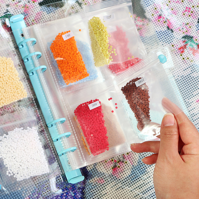 HOMFUN 113pcs ภาพวาดเพชรเก็บหน - Resin Art Guide Book บทวิจารณ์และราคา