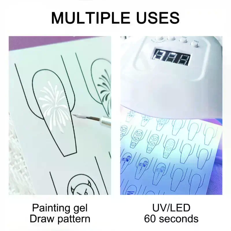 กระดาษฝึกวาดลายเล็บ แบบฝึกหัดว - Resin Art Guide Book บทวิจารณ์และราคา