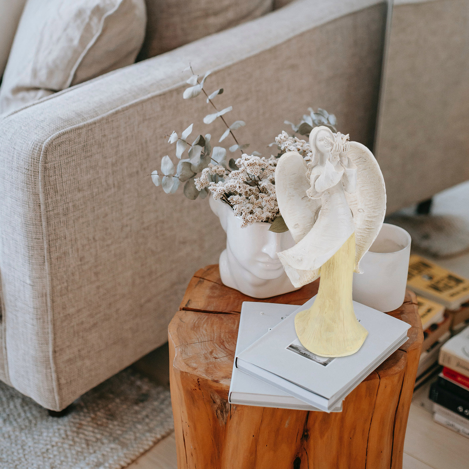 1 ชิ้น ประติมากรรมเรซิ่นตกแต่ง - Resin Art Home Decor บทวิจารณ์และราคา