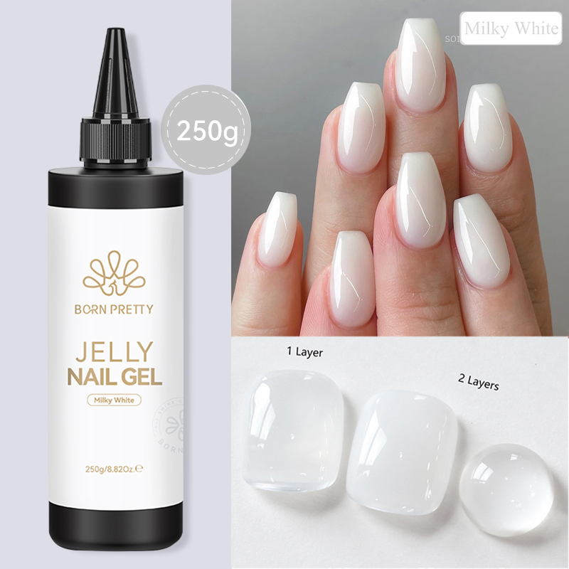 BORN PRETTY 250g Jelly Milky ส - Resin Art Varnish บทวิจารณ์และราคา