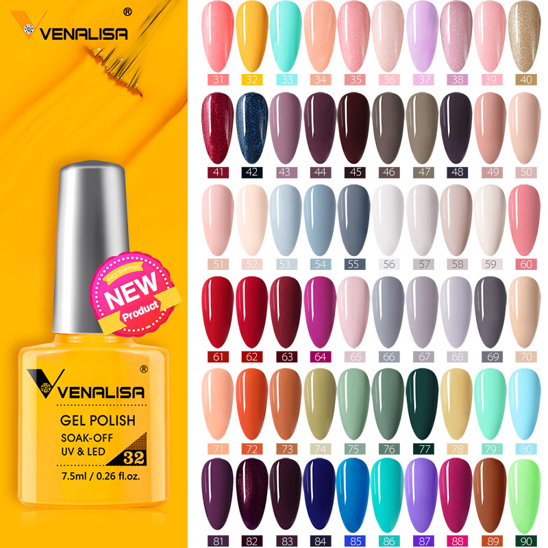 Venalisa 7.5ml เล็บเจล 60 สี G - Resin Art Varnish บทวิจารณ์และราคา