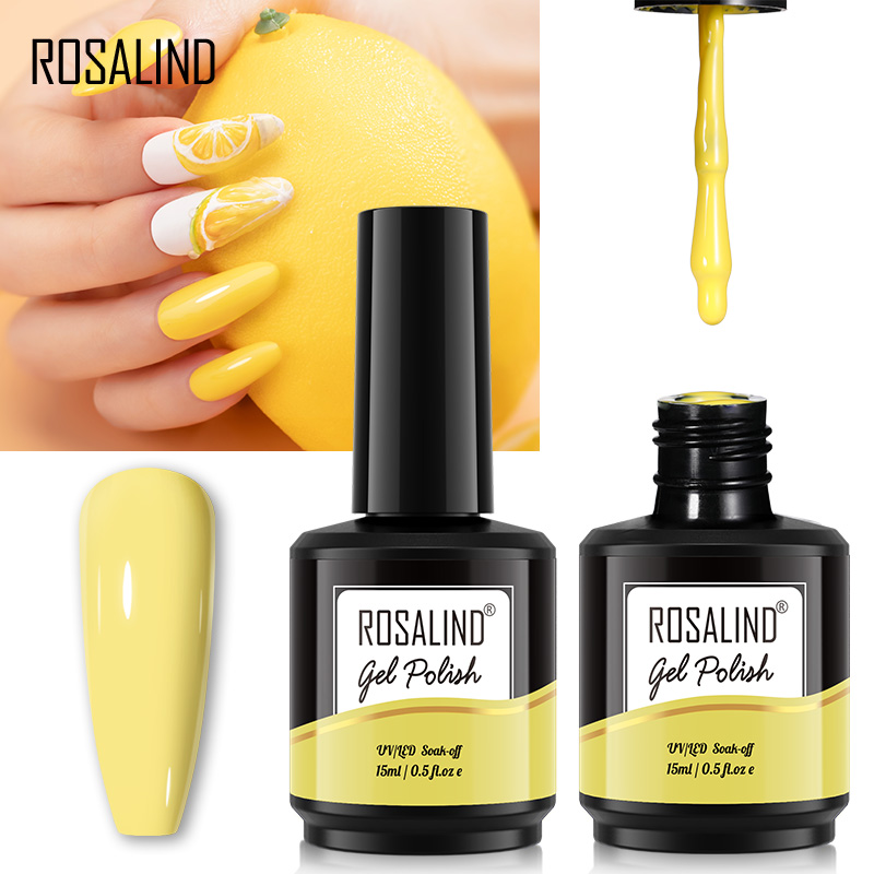 ROSALIND 15ML เจลทาเล็บกลิตเตอ - Resin Art Varnish บทวิจารณ์และราคา